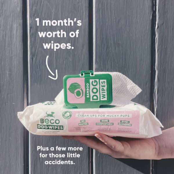 Beco Dog Wipes Coconut - Image 5