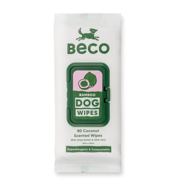 Beco Dog Wipes Coconut