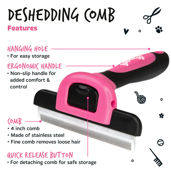 Bugalugs Deshedding Comb - Image 2