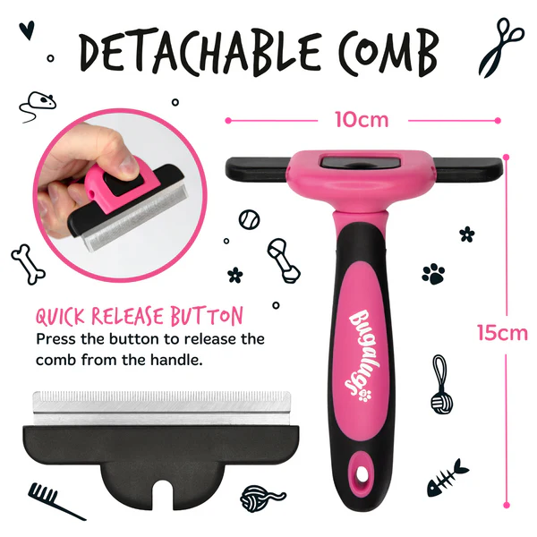 Bugalugs Deshedding Comb - Image 4