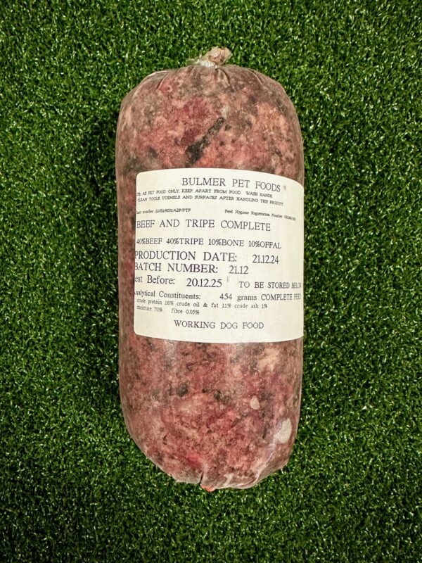 Bulmers Beef & Tripe Complete (80/10/10)