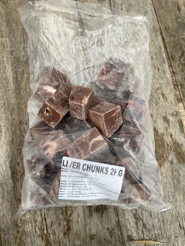 Bulmers Beef Liver Chunks 2kg