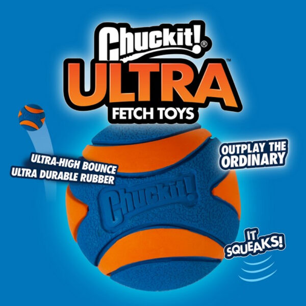 Chuckit! Ultra Squeaker Ring - Image 3