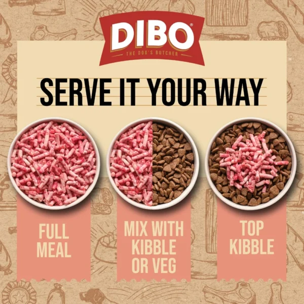 Dibo Beef & Offal Freeflow Mince 1kg - Image 4
