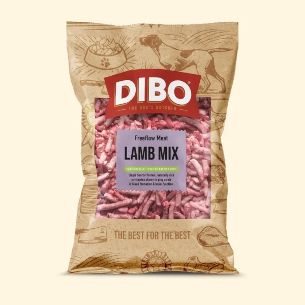 Dibo 100% Lamb Freeflow Mince 1kg