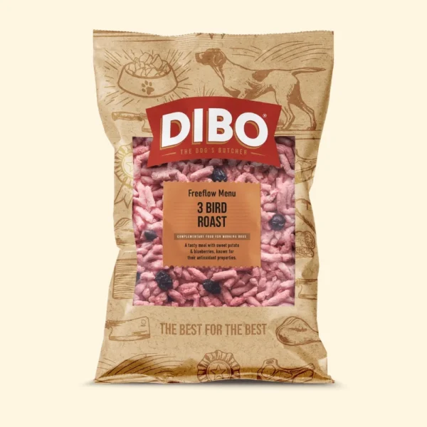 Dibo 3 Bird Roast Freeflow Mince 1kg