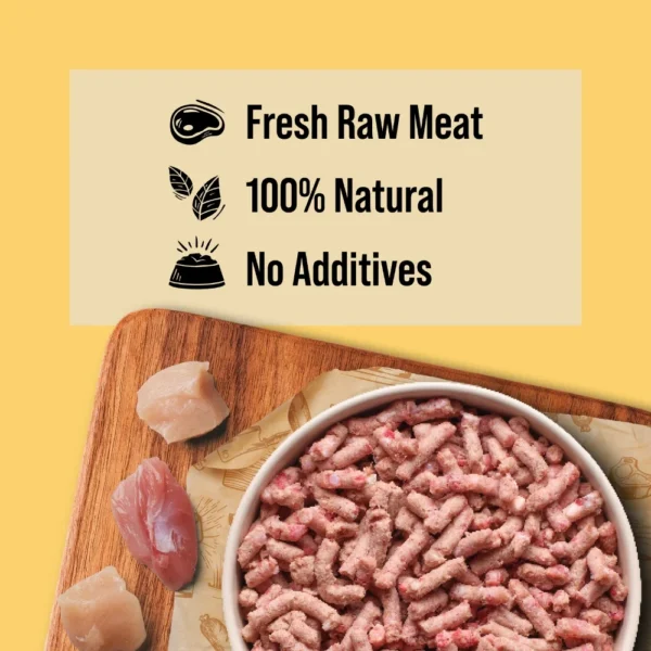 Dibo Chicken & Rabbit Freeflow Mince 1kg - Image 3