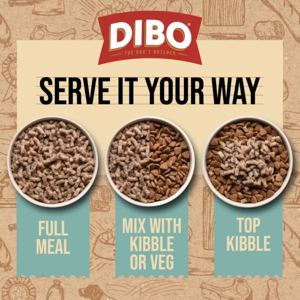 Dibo Salmon & Tripe Freeflow Mince 1kg - Image 4