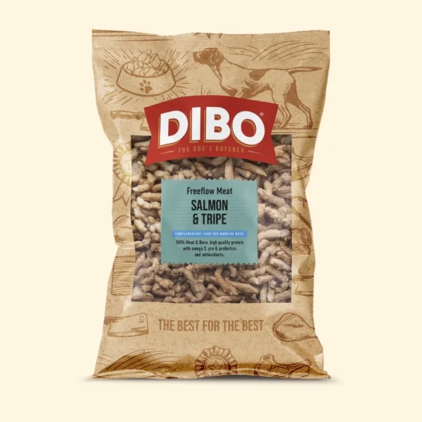Dibo Salmon & Tripe Freeflow Mince 1kg