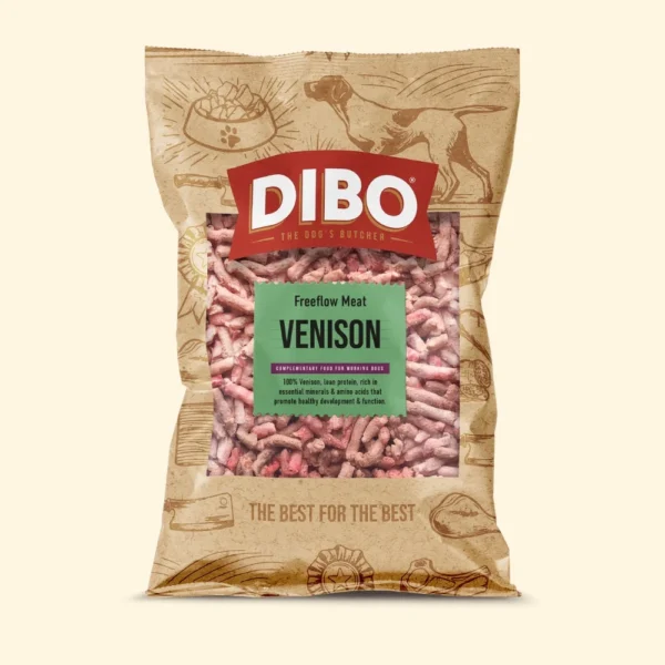 Dibo Venison Freeflow Mince 1kg