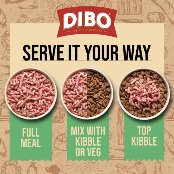 Dibo Venison & Offal Freeflow Mince 1kg - Image 4
