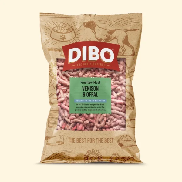 Dibo Venison & Offal Freeflow Mince 1kg