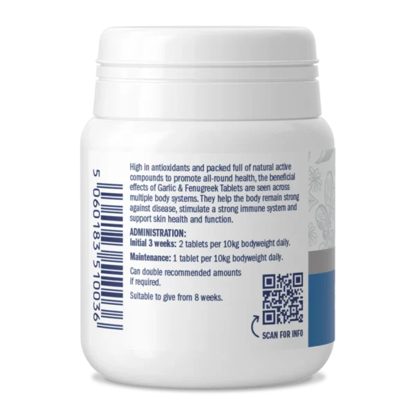 Dorwest Garlic & Fenugreek Tablets For Dogs - Image 4
