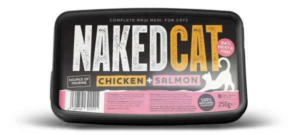 Naked Cat Chicken & Salmon 250g
