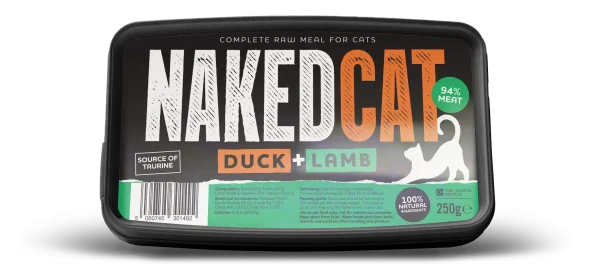 Naked Cat Duck & Lamb 250g