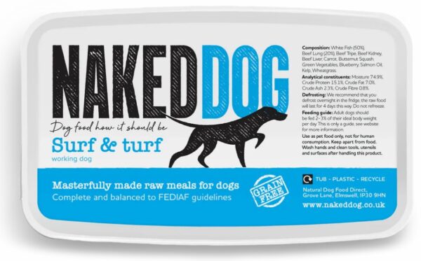 Naked Dog Surf & Turf (2x500g)
