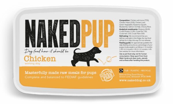 Naked Pup Chicken (2x500g)
