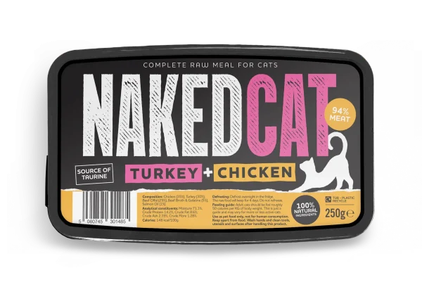 Naked Cat Turkey & Chicken 250g