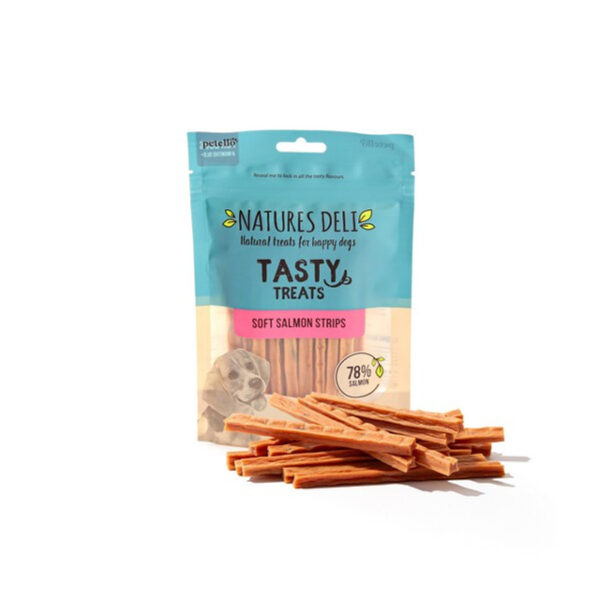 Natures Deli Soft Salmon Strips