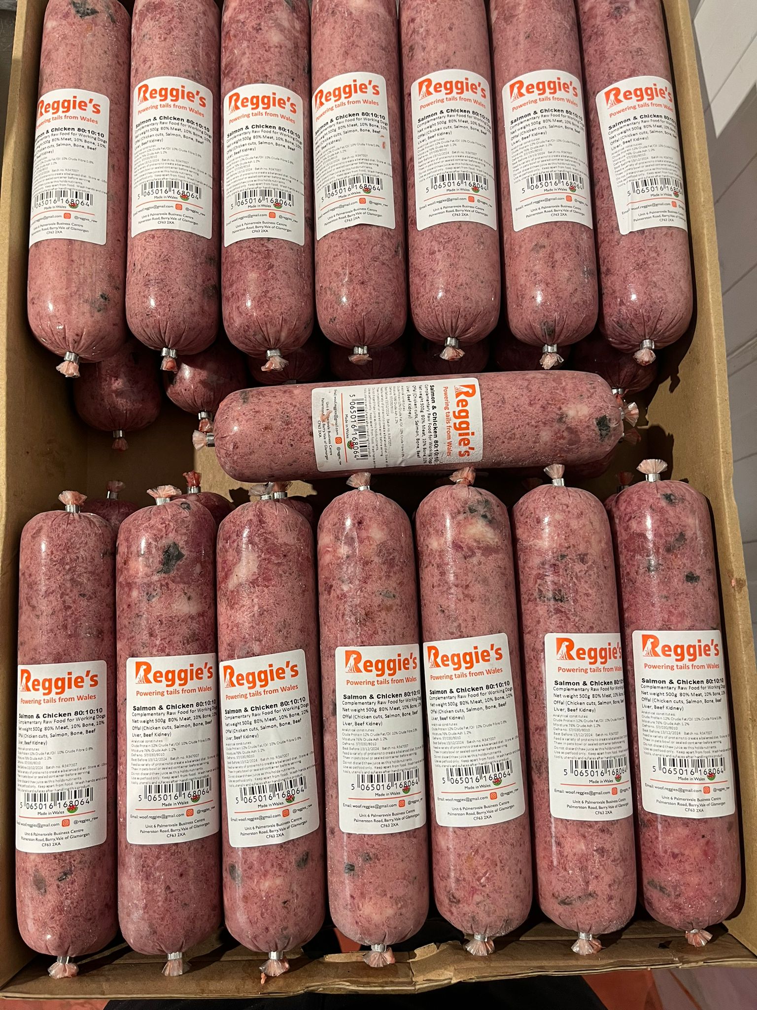 Reggie's Raw Salmon & Chicken Mince