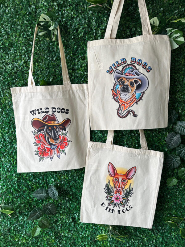 Wild Dogs Tote Bag