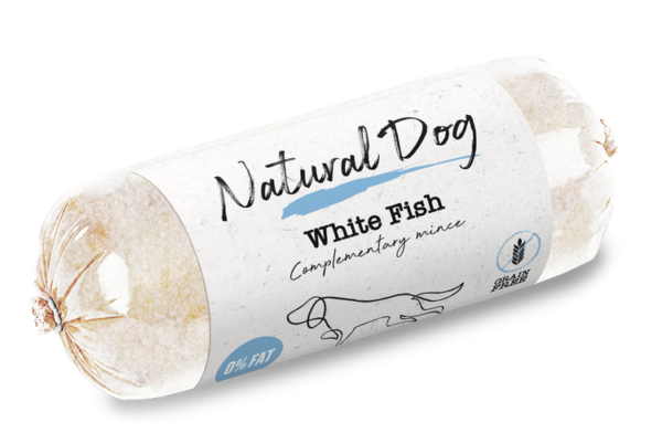 Natural Dog White Fish 500g